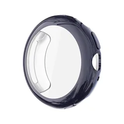 Electroplated Full - Cover TPU Protective Smart Watch Case for Pixel Watch4 41mm (DH)
