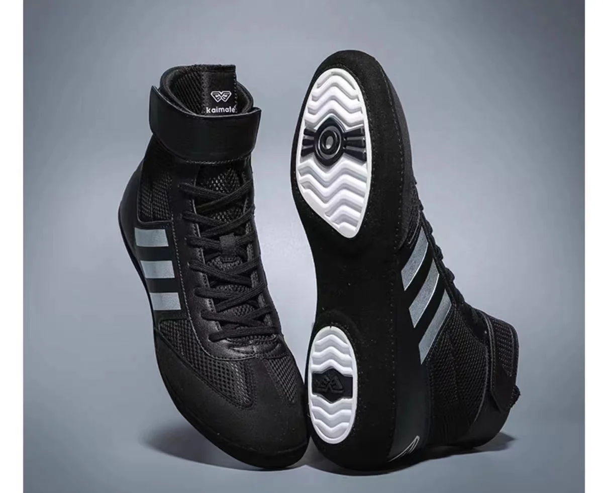 Men Professional Wrestling Shoes Training Gear Original Boxing Shoes Non-Slip Sneakers Women Indoor Breathable Wrestling Boots