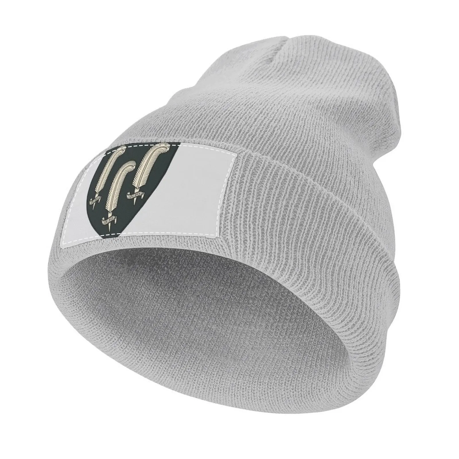 

The Black Prince's Shield for Peace Knitted Cap fishing hat Male funny hat Men's Hat Women's