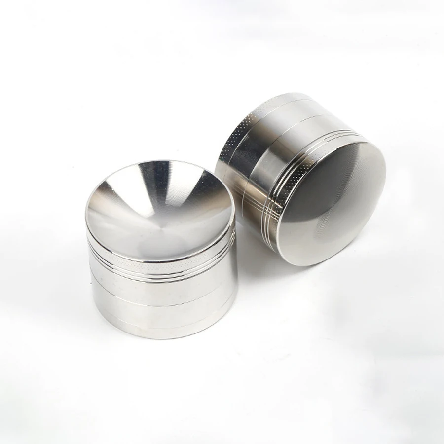 4 Layers Mini Cute 40mm Hemp Pepper Pot Spice Mill Zinc Alloy Metal Dry Herb Smoke Cigarette Accessories Herbal Tobacco Grinder 6