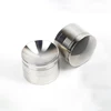 4 Layers Mini Cute 40mm Hemp Pepper Pot Spice Mill Zinc Alloy Metal Dry Herb Smoke Cigarette Accessories Herbal Tobacco Grinder 6