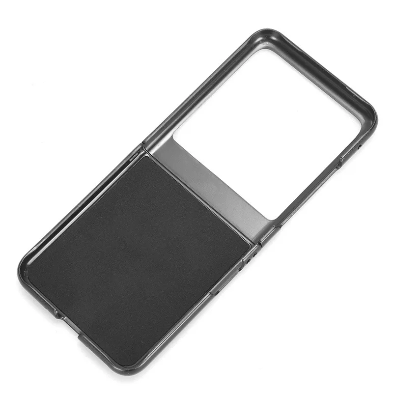 Luxurious Litchi Grain Leather Anti-Drop Phone Case for Motorola Razr - Premium Rear Cover Shell (2023)