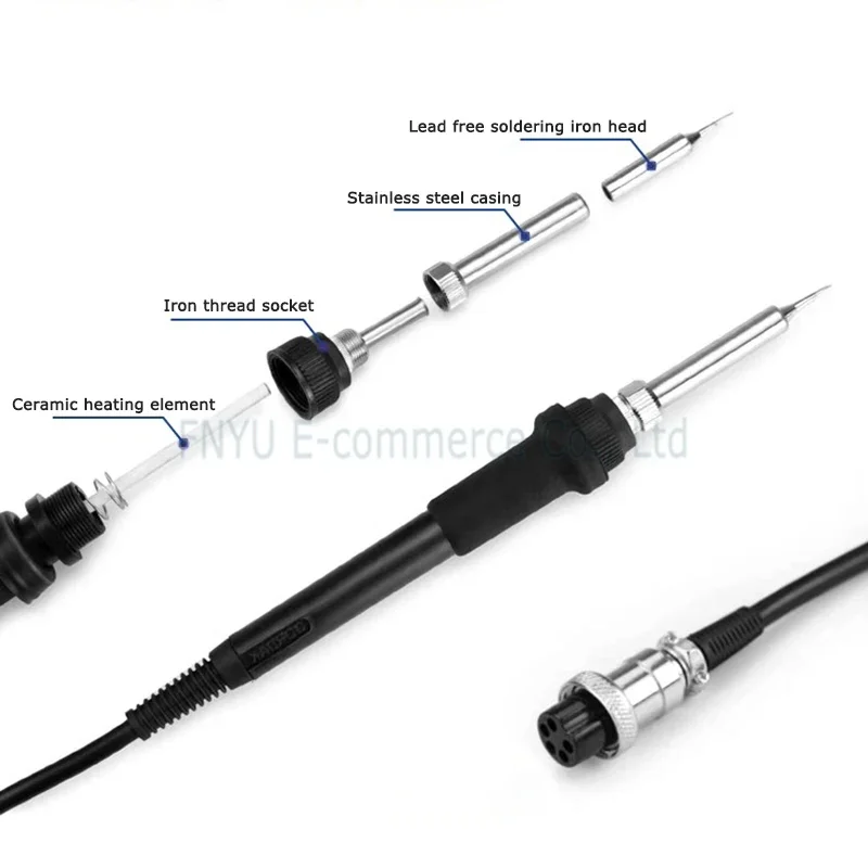2 in 1 Desoldering Station digital displayer Hot Air heat Gun SMD Soldering station Electric iron Air pump Gordak 952