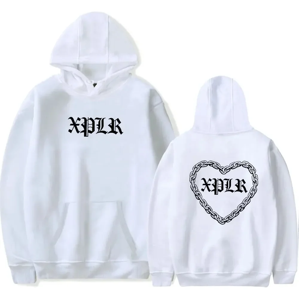 Sam and Colby XPLR Men's and Women's Hooded Sweatshirt Long sleeved Hooded Sweatshirt Warm Street Clothing Winter Top 5
