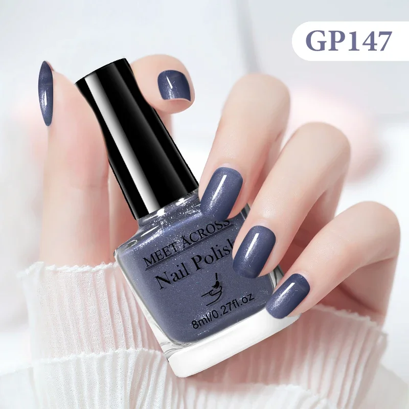 Vibrant Quick-Dry Water-Based Nail Polish Collection - 48 Long-Lasting Colors