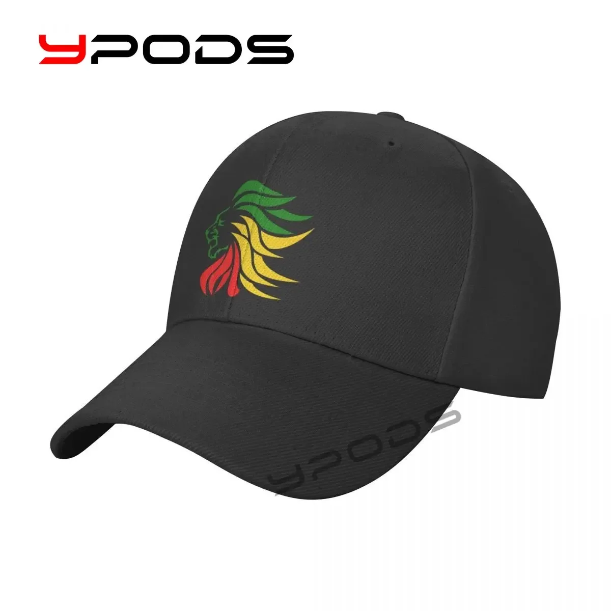 

Printing Baseball Cap African Rasta Lion Adorable Sun Caps Fishing Hat For Men Women Unisex-Teens Snapback Flat Bill