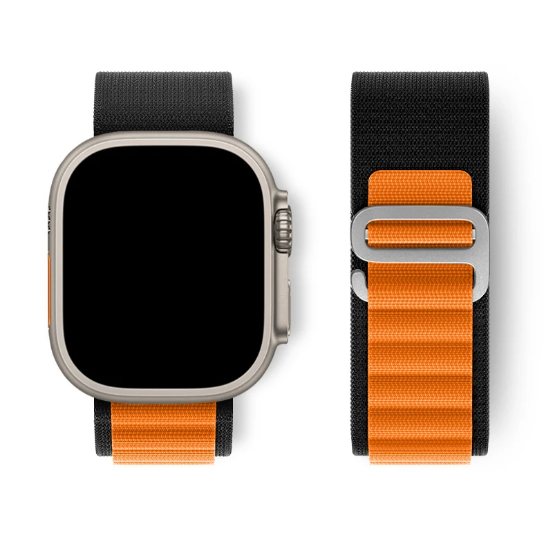 Nylon Alpine Loop Strap for Apple Watch - Durable and Stylish Bracelet Band