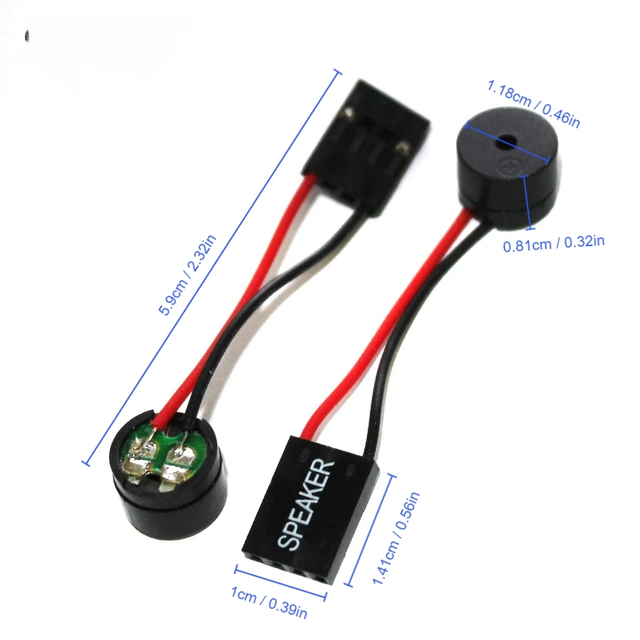 Mini plug speaker 10-20PCS internal BIOS computer motherboard onboard case buzzer board beep alarm