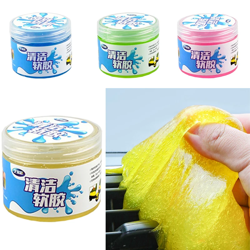 Car Air Vent Dashboard Cleaning Gel Multiuse Reusable Dirt Cleaner