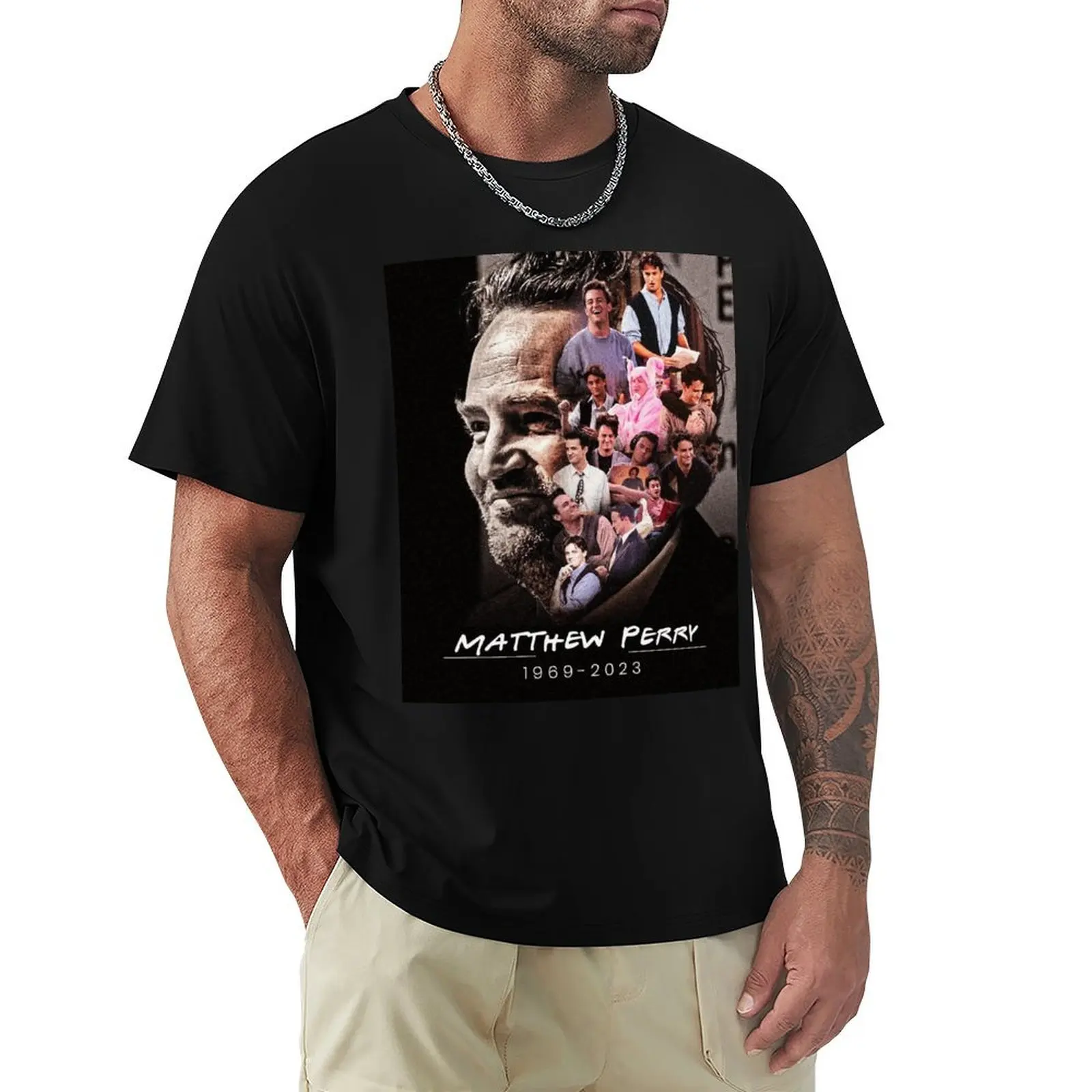

Matthew Perry T-shirt vintage cute clothes tees fitted t shirts for men