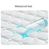 Waterproof Mattress Cover Multi Size Fitted Sheet Bed Cover Machine-Wash Bedspreads For Double Bed Anti Stain 12 Colors Bed Home 3
