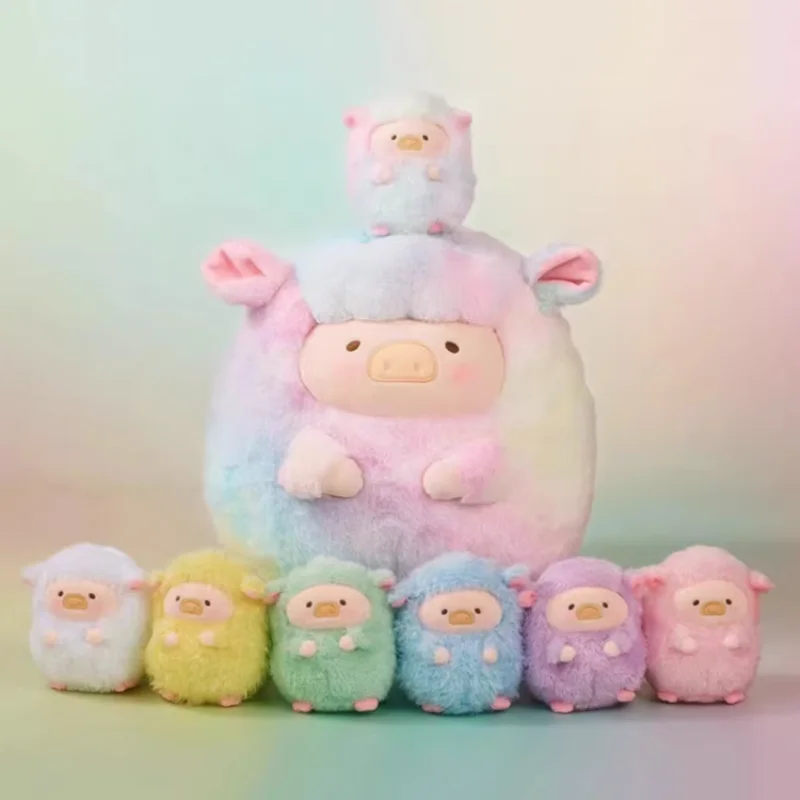 

LULU Rainbow Sheep плюшевая серия глухая коробка сюрприз оригинальная экшн-фигурка мультяшная модель загадочная коробка коллекция подарок для девочек