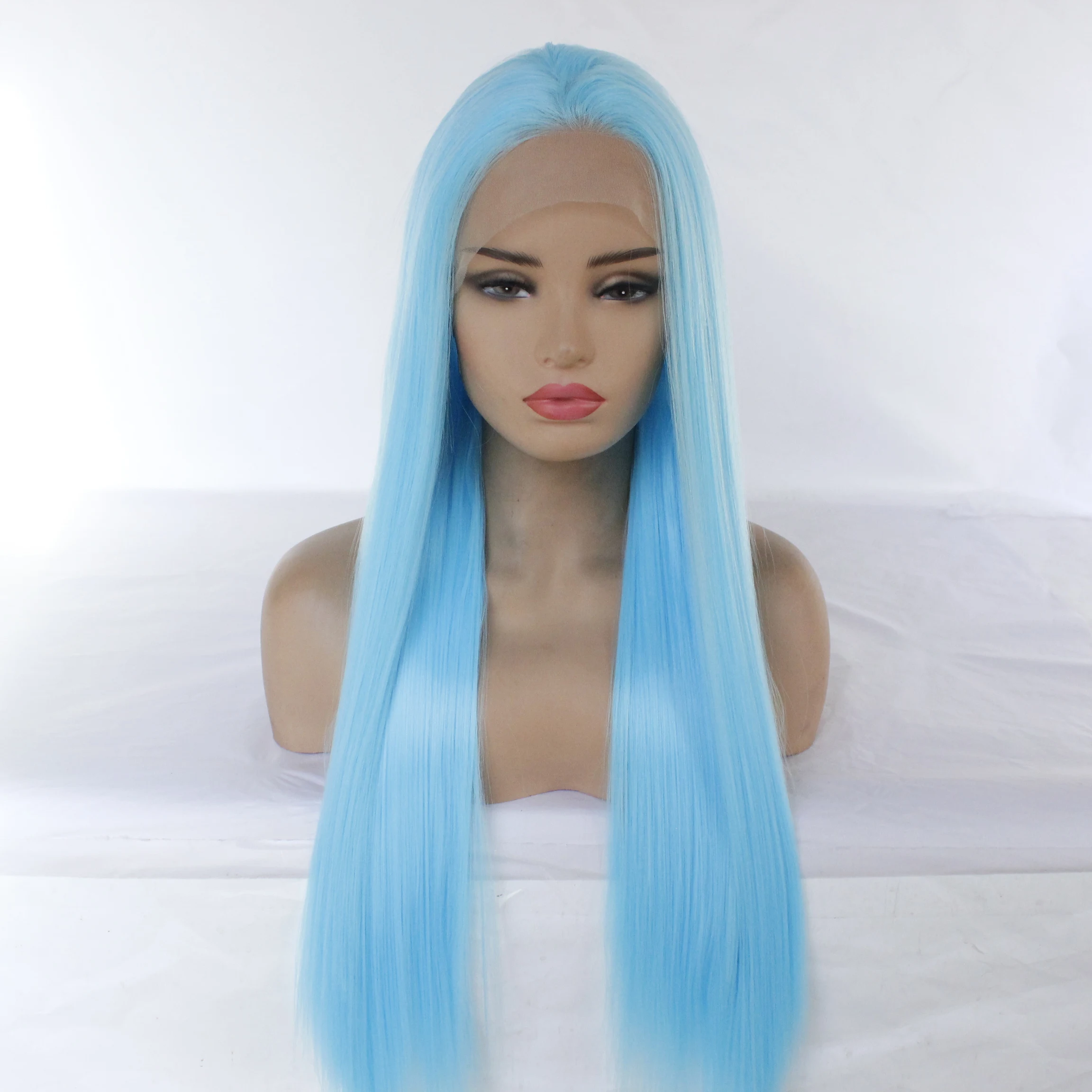 Brazilian Blonde 13x4 613/PINK/BURG/1B 613/RED Transparent Lace Front Human Hair Wig Choshim Remy Straight Hair Wig 180% Density