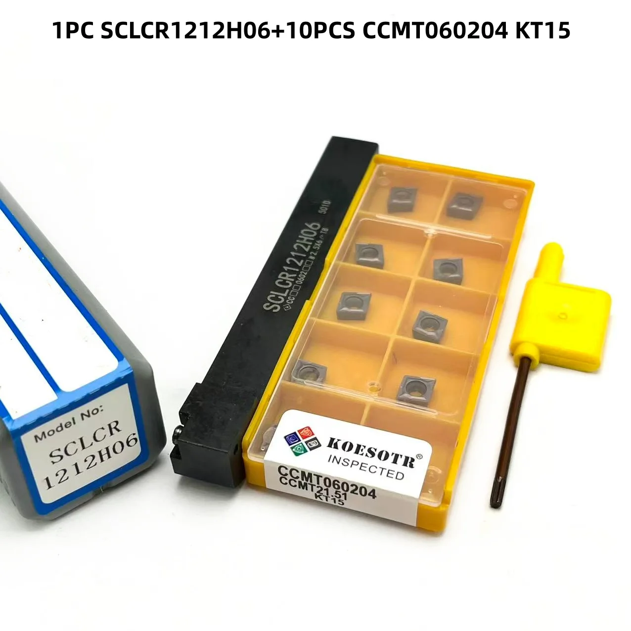 SCLCR1212H06 Portautensili Per Tornio Per Inserti CCMT0602 - Foto 2