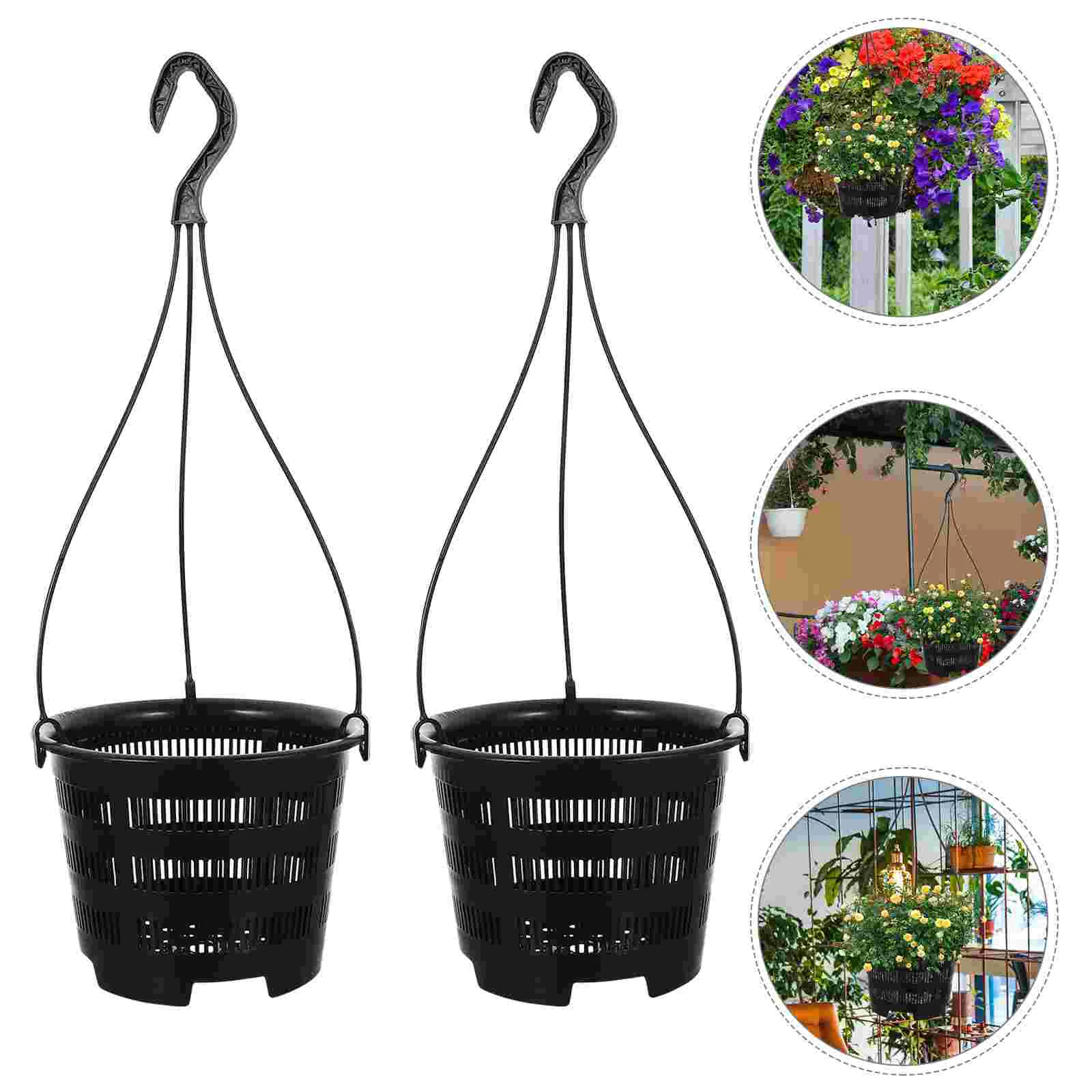 

of Hanging Flowerpot Household Orchid Planting Pot Balcony Decoration