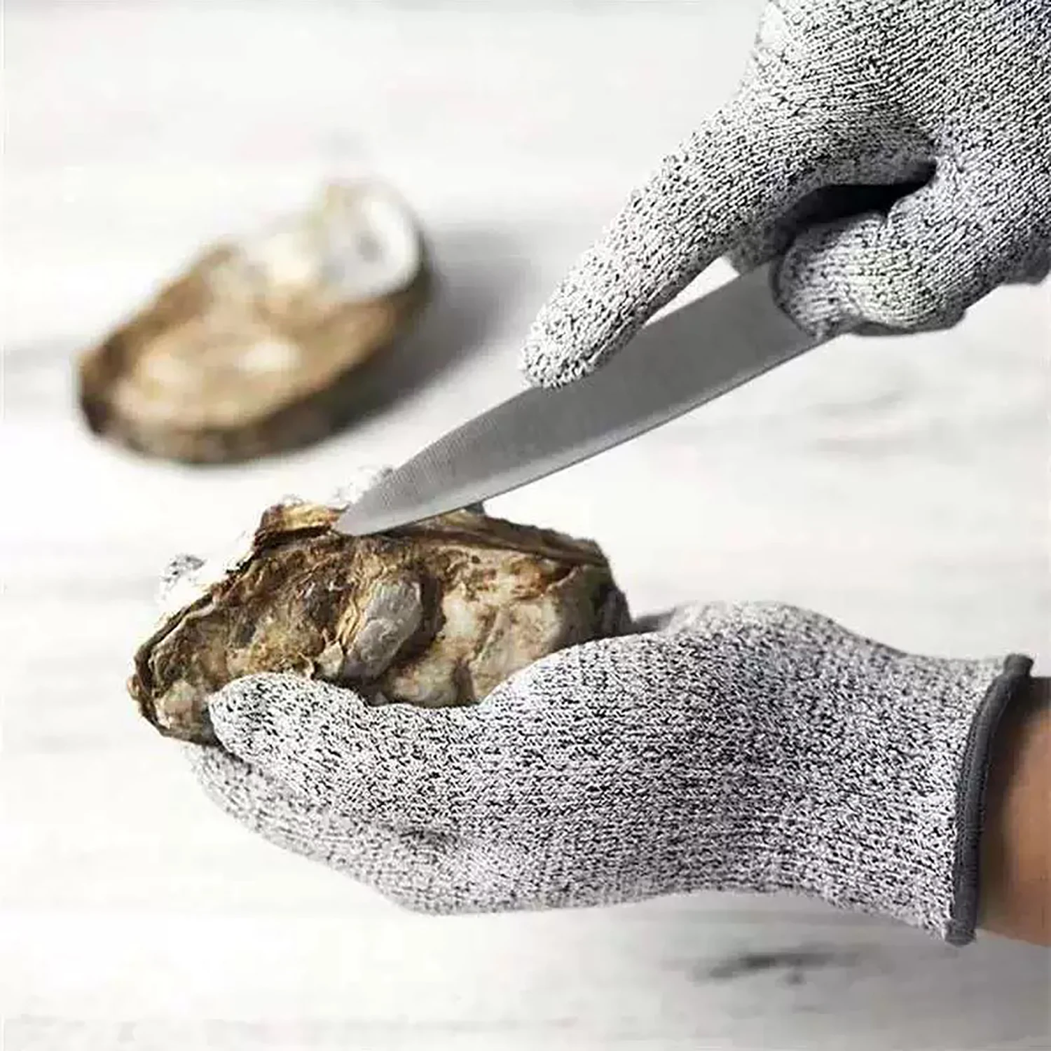 Anti-Cut Protection Gloves Cutting Cooking Protective Gloves Kitchen Fish Slaughtering Labor Working Carving Security Protection