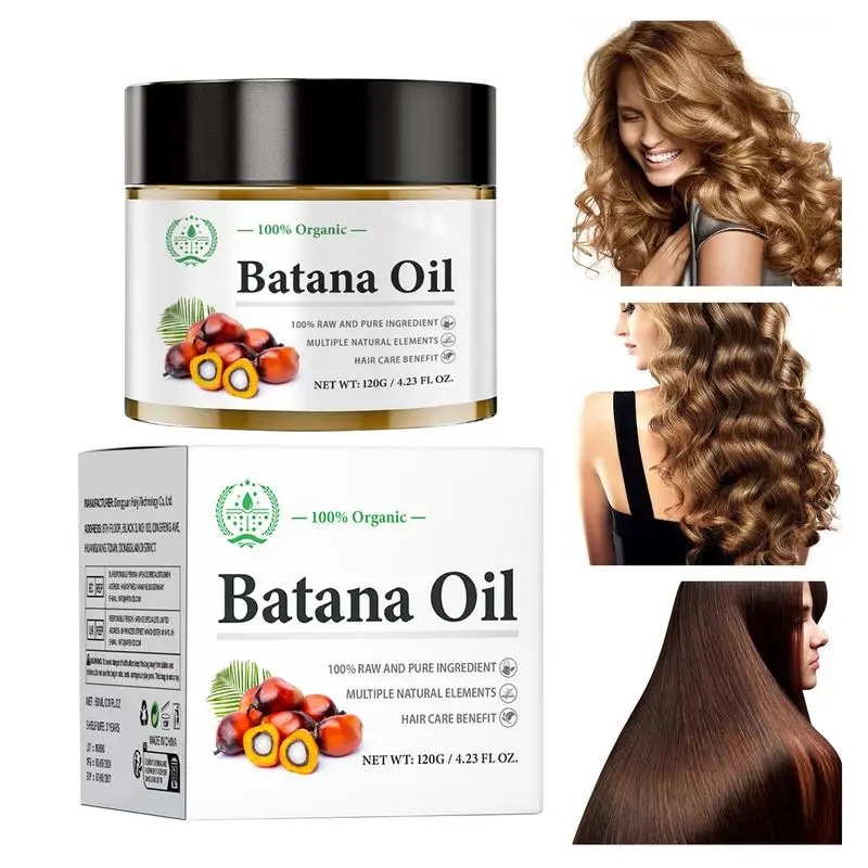 Organic Batana Oil 120g Hair Growth Oil 100 Pure And Natural Batana Moisturize Treating Hair Anti-Breakage Care