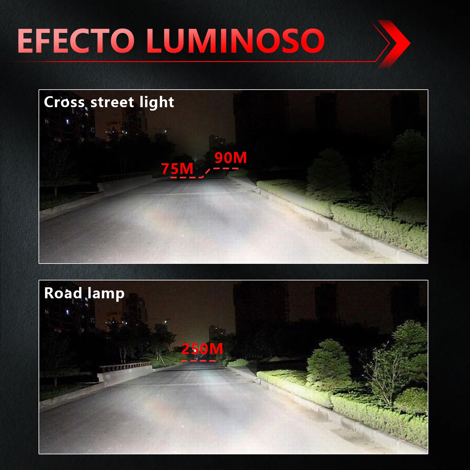 High Power Car LED HeadlightLamp 800W LED Bulb Canbus 7535 Chip 12v 24v Canbus