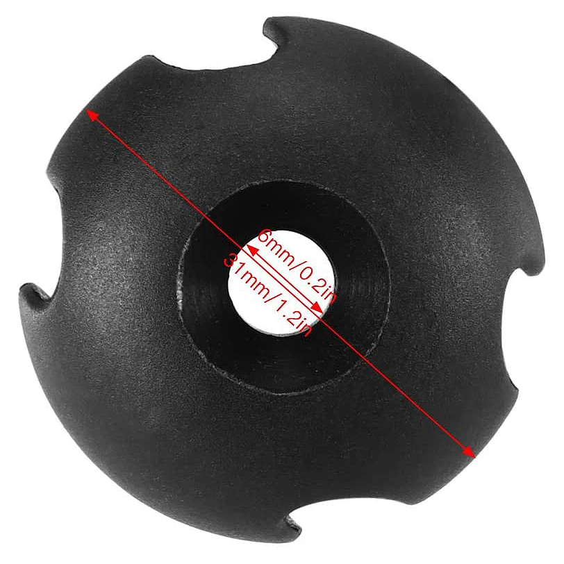 Deck Line Guide Slotted Round Out Pull Rope Buckle Fitting Accessories 10Pcs for Kayak Canoe Boat