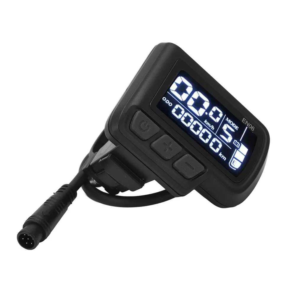Display LCD P3H Per Bici Elettrica - Cavo 6 Pin Impermeabile, Compatibile 24V-60V, Per E-bike E Scooter