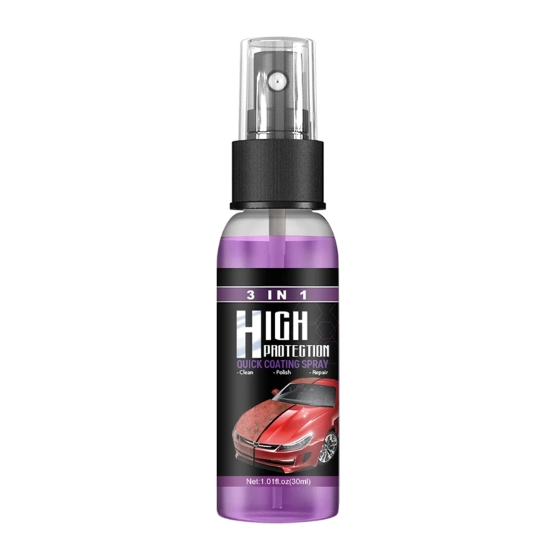 

3 in 1 High Protection Quick Car Coating Sprays Extreme Slick Streak-Free Sprays