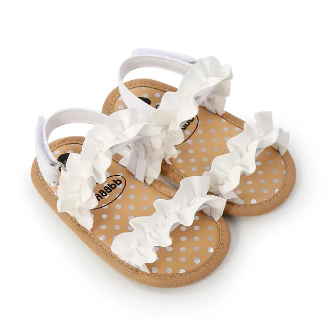 Summer Infant Baby Girls Sandals Cute Toddler Shoes Big Bow Princess Casual Single Shoes Baby Girls Shoes E1-0.044