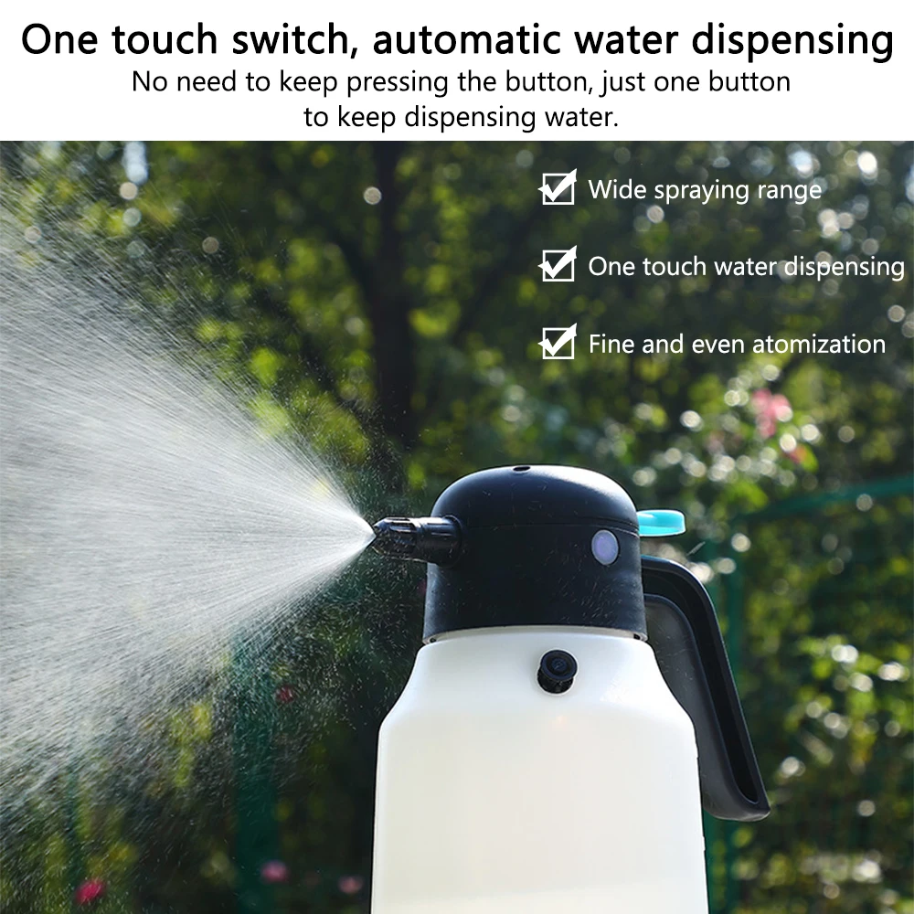 Car Washing Foam Sprinkling Pot Electric Car Cleaning Bottle Bottle Watering Cans 1.8L Foam Sprayer Manual Sprayer 3