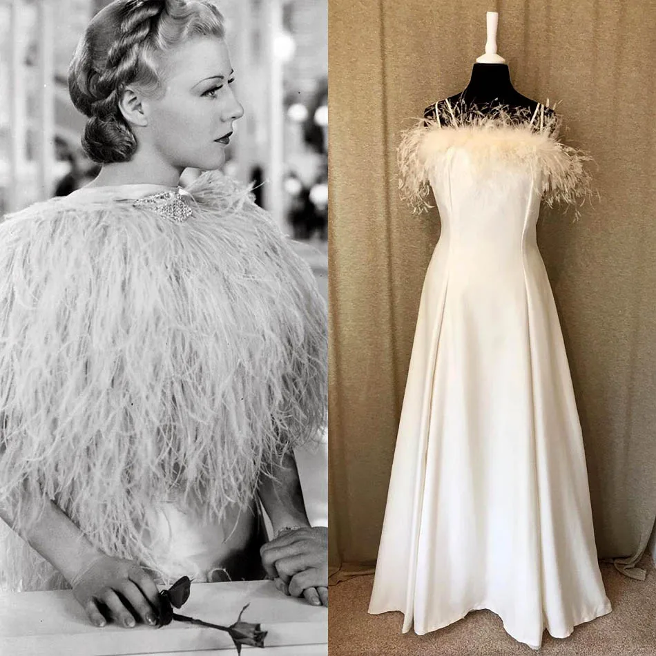 Description Picture 6 of item1/3M Plume Ostrich Feather Trim Wedding Decor Wholesale Natural Feathers Ribbon Crafts DIY Sewing Dress Party Accessories 8-10cm