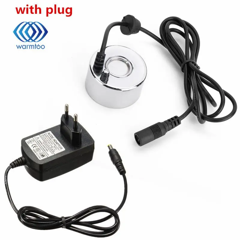 Ultrasonic Water Fountain e Pond Umidificador Névoa Maker Cabeça Atomizador Umidificador de ar Plug ue sem Plugue 45 mm dc 24v