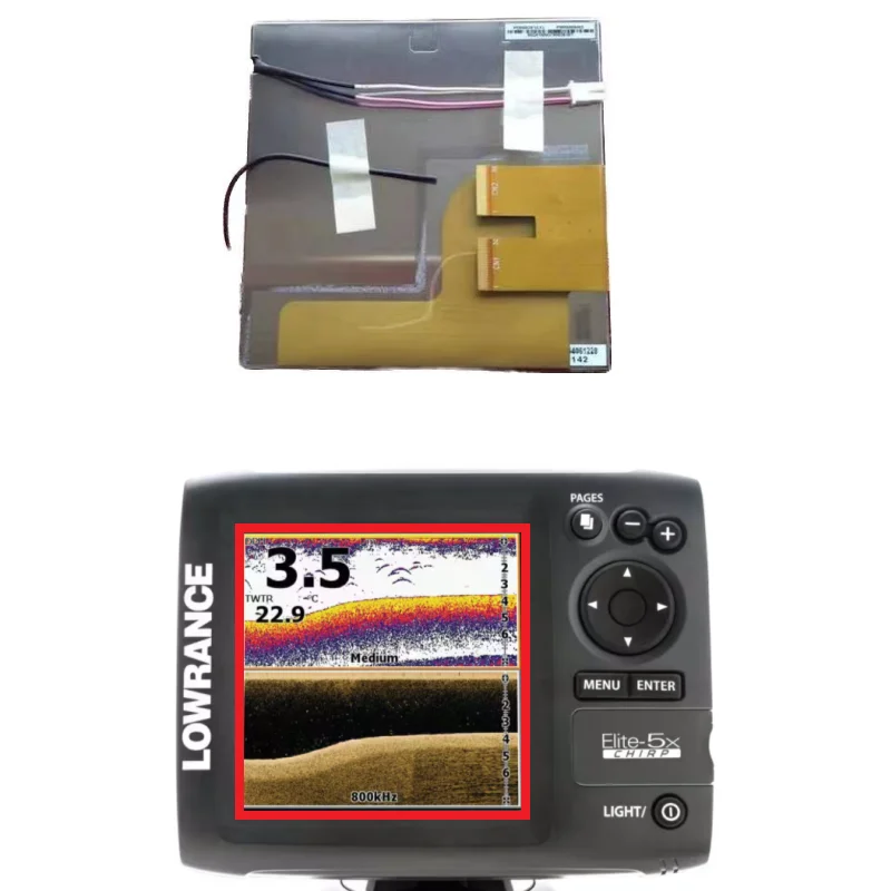 5 Pollici Per Schermo Lcd Lowrance Elite -5X Fish Finder