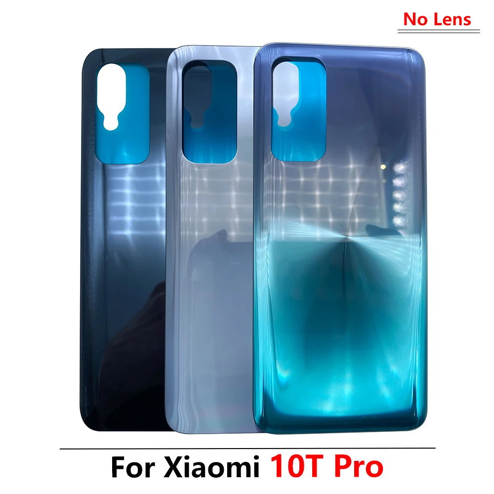 

20PCS Lots New For Xiaomi Mi 10T Pro 5G Back Door Case Battery Rear Housing Back Cover Sticker Adhesive Replacement Part Xiomi