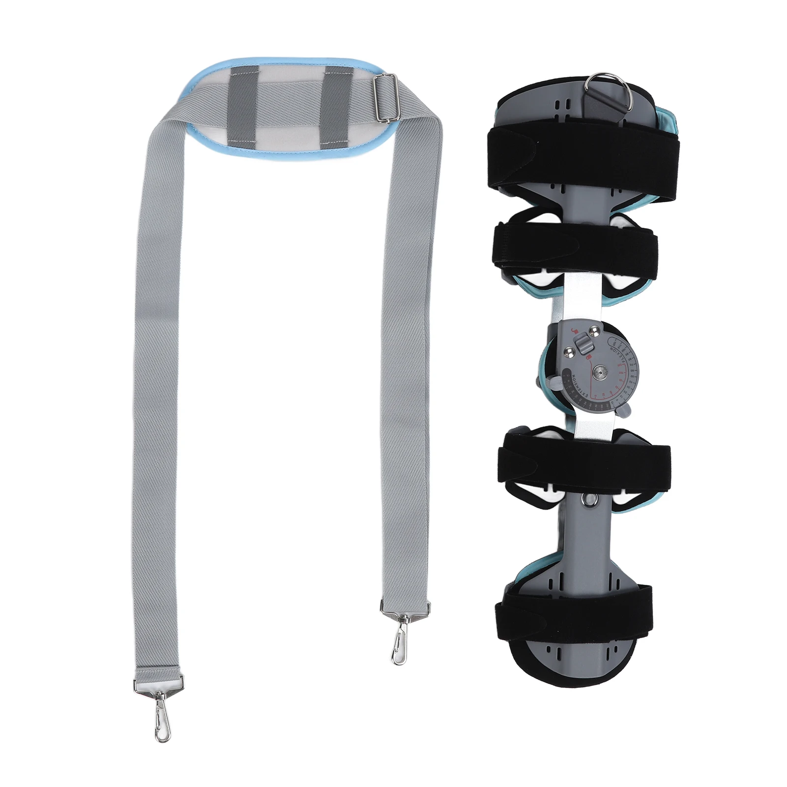 Knee Support Joint Stabilizer Adjustment Size Knee Orthosis Support Joint Stabilizer Help Recover Good Resilience for Hospital 3