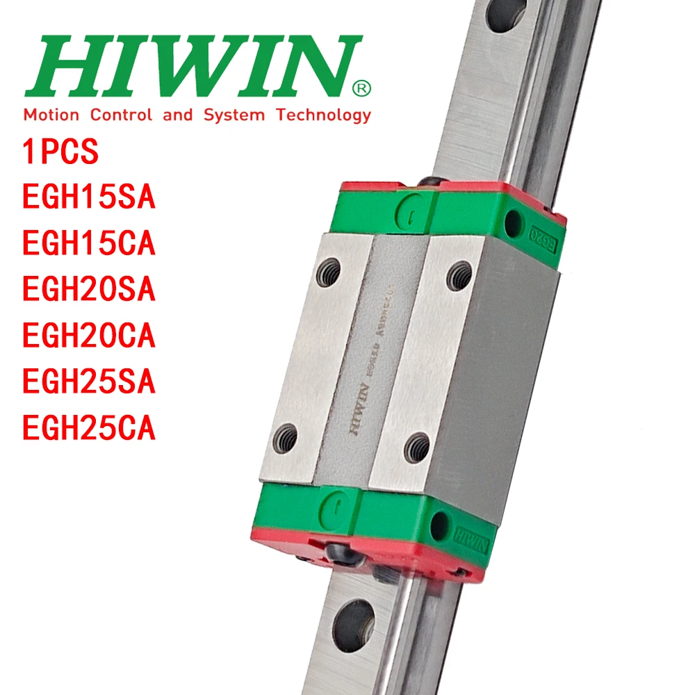 Nova Marca Original Hiwin Trilho de Guia Linear Slide Egh15sa Egh15ca Egh20sa Egh25sa Egh25sa Liga Aço para Impressora 3d Cnc