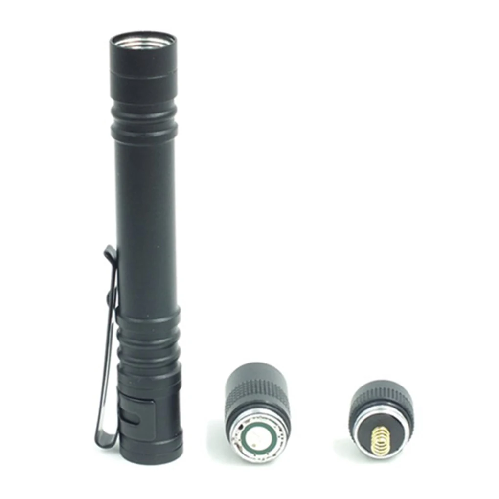 

Aluminium Alloy Flashlight Portable Handheld Nonslip 1 8-3V Anti-corrosive Replacement Electric Torch Lighting Tool