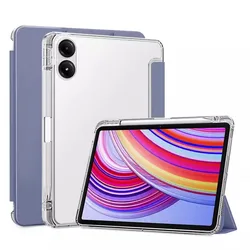 Premium Magnetic Smart Cover with Pencil Holder for 12.1 Tablet - Sleek Protection for 2024 Edition (Lavender)