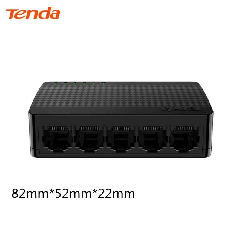 Tenda Sg105M Mini 5 Porte Desktop 1000Mbps Switch Di Rete Gigabit Fast Rj45 Ethernet Switcher Lan Switching Hub Adapter Per Router