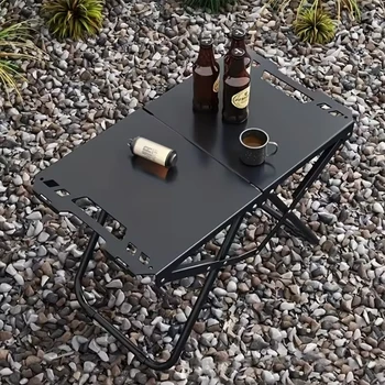 Tavolo Tattico da Esterno IGT Multifunzionale per Campeggio, Piccolo Tavolo da Tè, Tavolo da Picnic, Attrezzatura da Campeggio, Tavolo Pieghevole da Viaggio