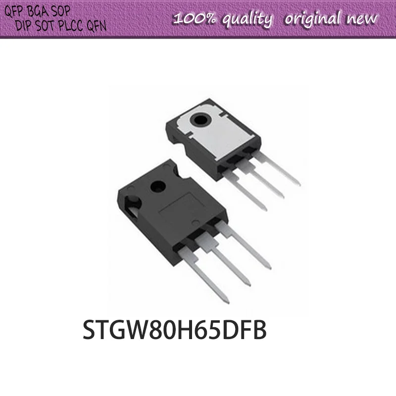 

NEW 5PCS/LOR STGW80H65DFB GW80H65DFB TO-247