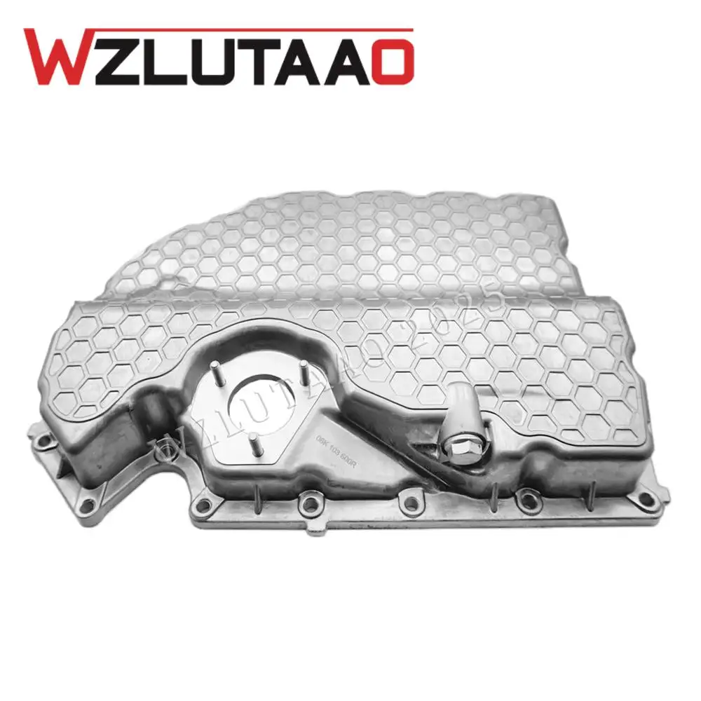 06K103600R Aluminum Engine Oil Pan 06K103600D 06K103600AE For Audi A1 A3 Q2 TT VW Golf MK7 GTI Tiguan Beetle Jetta Passat Skoda