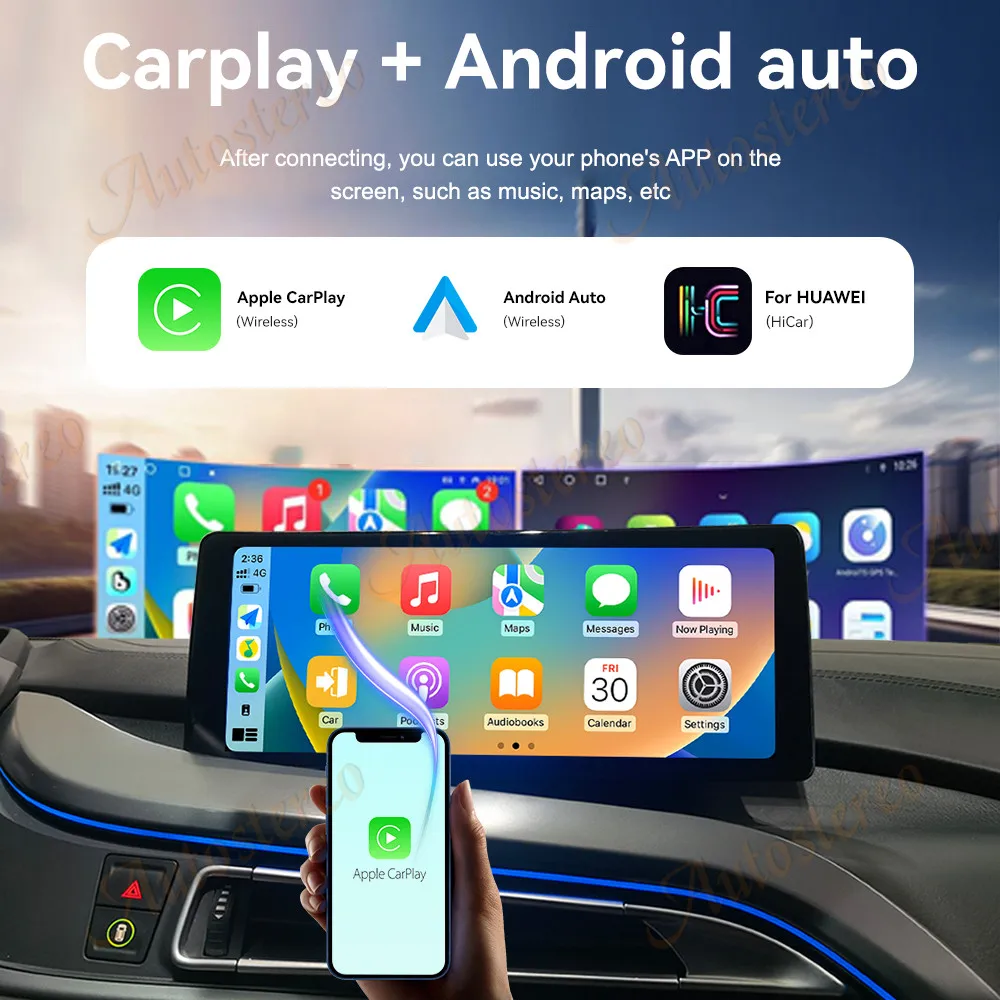 10.25 Inch Carplay For BMW I8 I12 NBT EVO 2014-2021 Android 13 Car Multimedia Pl