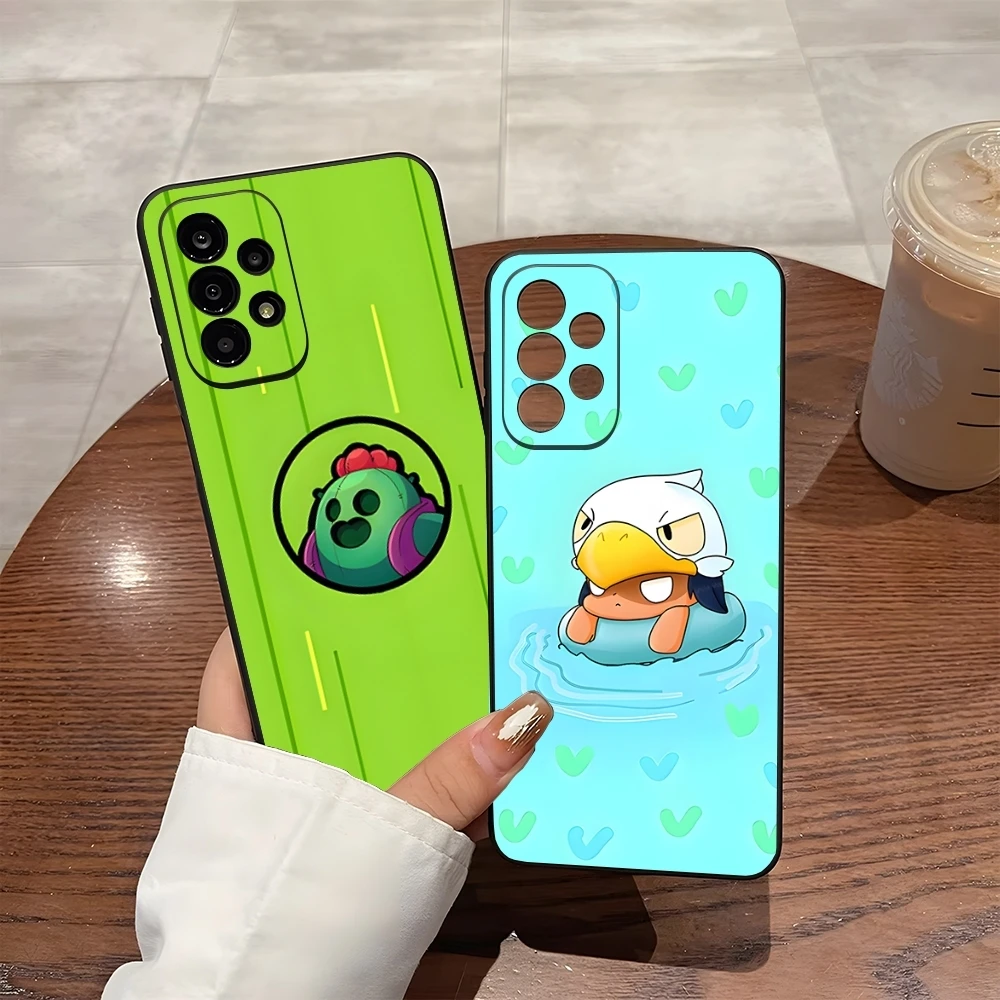 Cartoon B-Brawls Game Phone Case - Fun & Durable Protective Back Cover