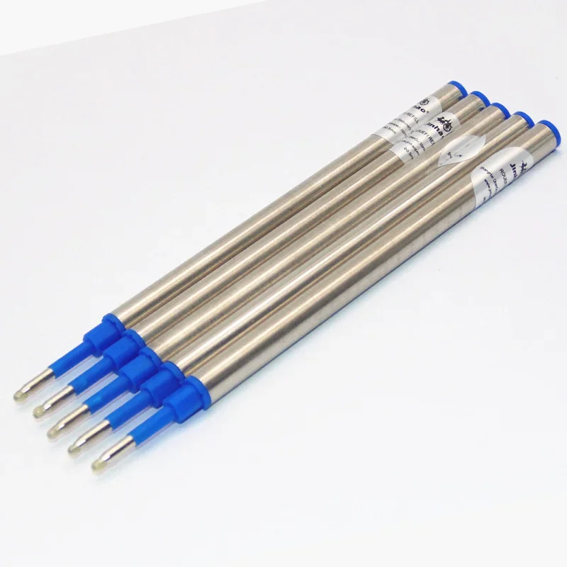 

5 шт./лот Шариковая ручка Jinhao, заправка синего цвета, 0,7 мм