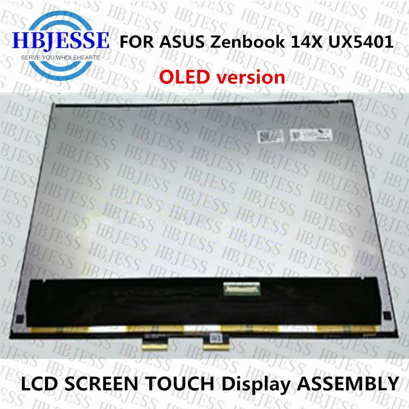 

Сенсорный ЖК-экран в сборе для ASUS Zenbook 14X OLED UX5401 UX5401EAJ UM5401 UN5401 ux540zy 1up5401 UP5401EA ZA OLED