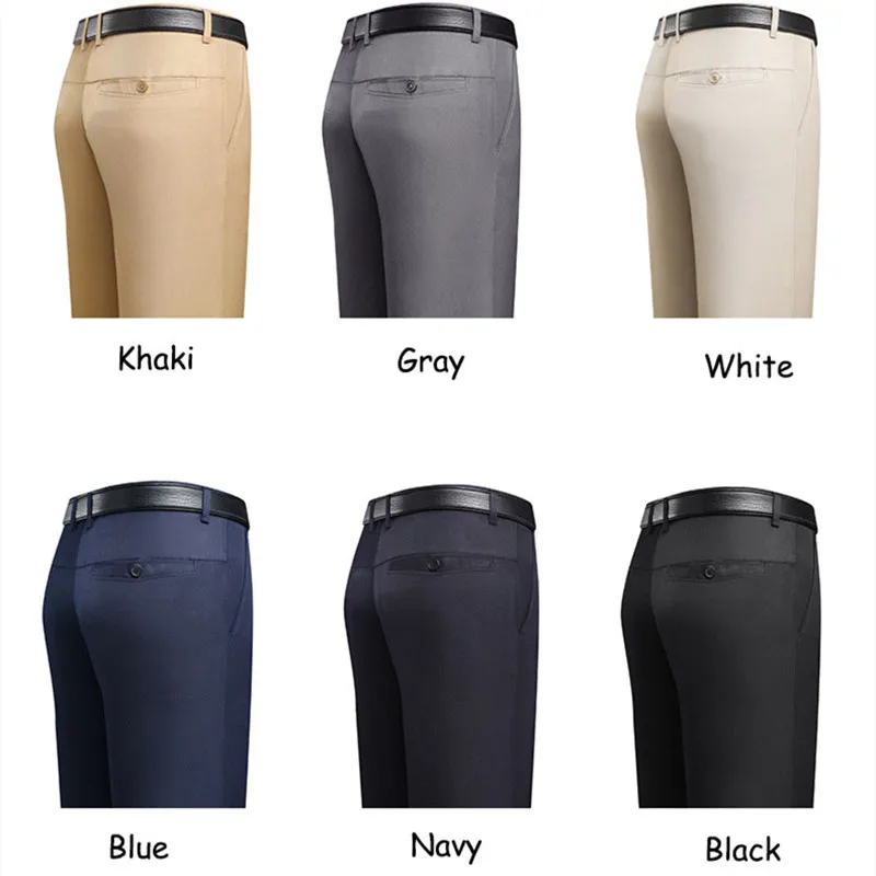 MRMT Brand Men's Trousers High Waist Black Suit Pants Thin Straight Loose Formal Business Casual Man Trouser business pants suit pants men pants thin trousers