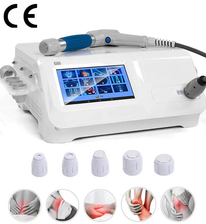 New Professional Pneumatics Shock Wave Device Body Massager Leg Knee Pain Therapy Physiotherapy Shock Wave For Relax Treatment ultrasonic treatment instrument medical scapulohumeral periarthritis menisci injury knee effusion fasciitis physiotherapy device