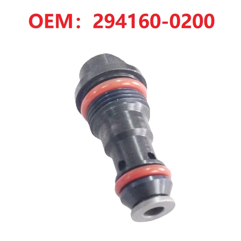 연료 리턴 릴리프 밸브 어셈블리, 커먼레일 HP3 HP4 펌프용 294160-0200 2941600200, 1 개