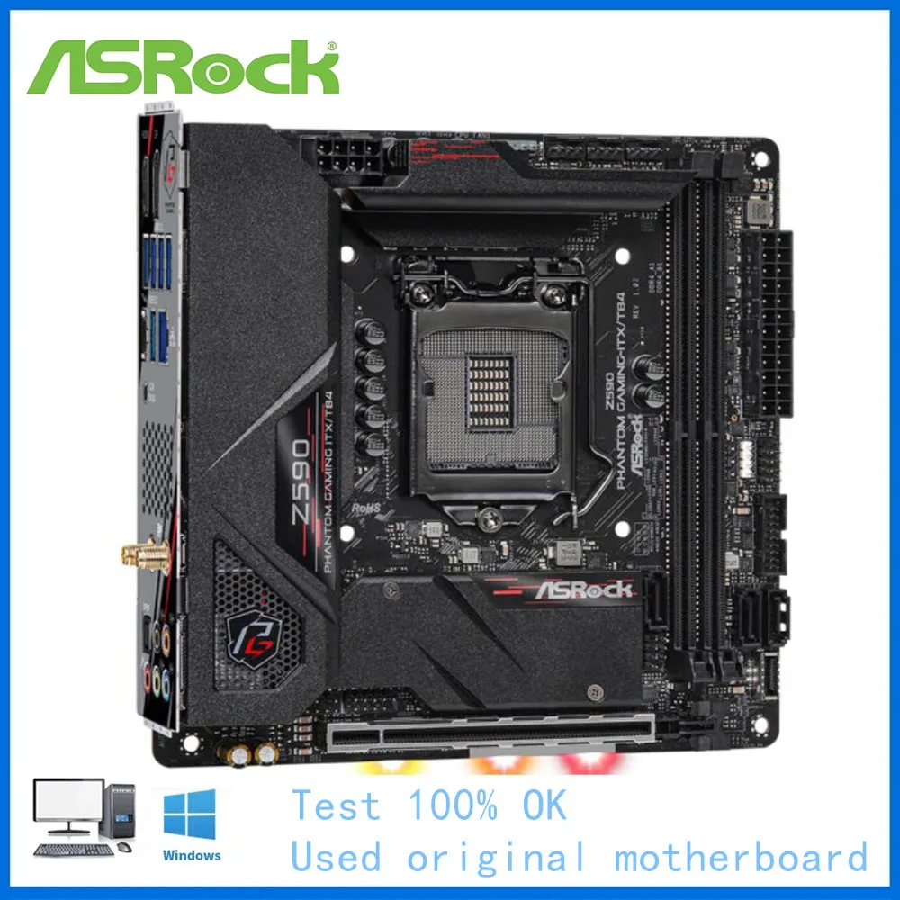 Z590 Z590i ITX MINI Digunakan untuk ASRock Z590 Phantom Gaming-ITX