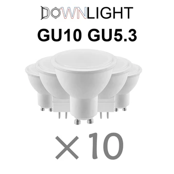 공장 직접 LED 스포트라이트, 높은 루멘 교체, 할로겐 램프, 다운 램프 샹들리에 적합, GU10 MR16, 220V, 50W, 100W, 10 개