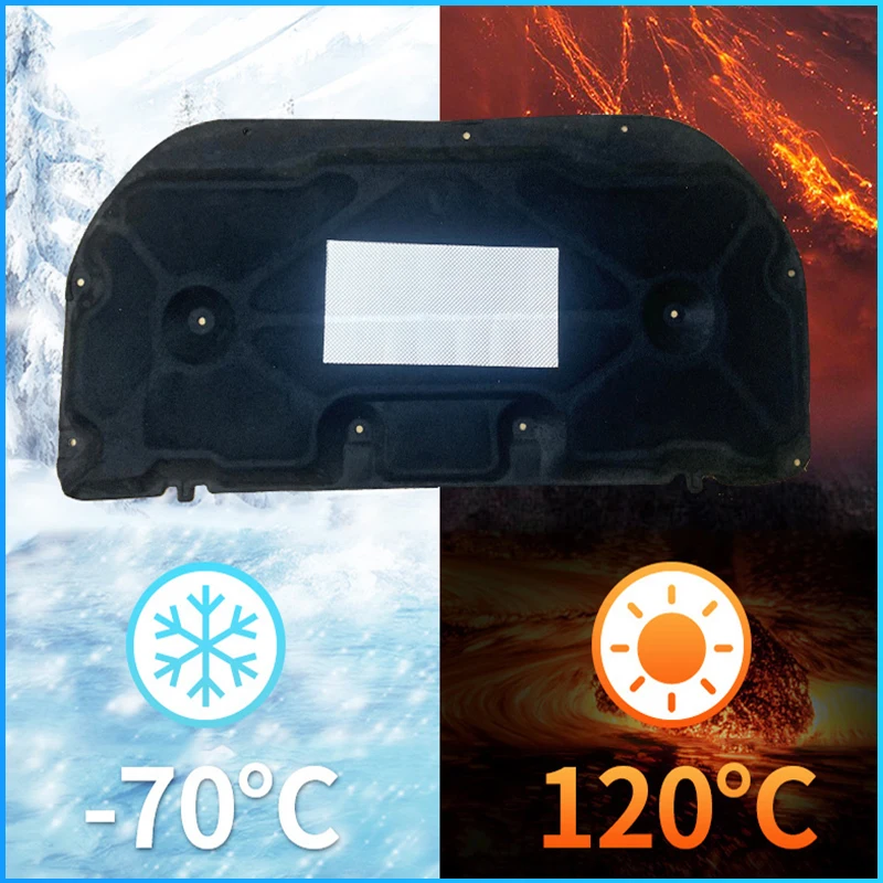 Auto Motorkap Geluidsmatten Warmte-isolatie Katoenen Mat Geluiddichte Hoes, for Toyota, C-HR CHR AX10 2018 2019 2020 2021 2022 Motor isolatie pad