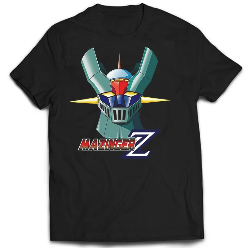 Fashion Graphic Mazinger z anime movie robot Streetwear Daily Casual Vintage t-shirt men's Oversized Tops t shirts
